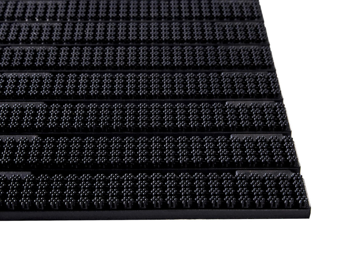 MD Entree Fußmatte Avanti Solo schwarz B/L: ca. 40x60 cm Avanti Solo - schwarz (40,00/60,00cm) - MD Entree