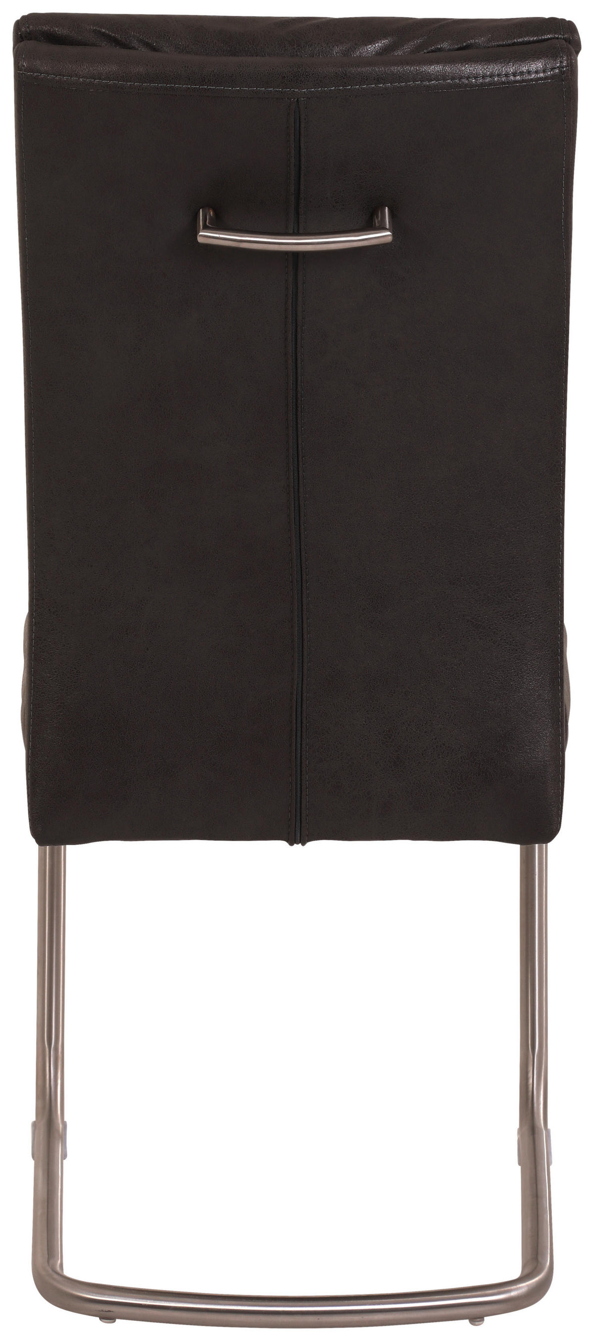 Schwingstuhl Paula 2er Set anthrazit Vintage Microfaser B/H/T: ca. 45x102x65 cm Paula 2er Set - anthrazit (45,00/102,00/65,00cm) - Hela