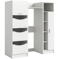 Waschmaschinenumbauschrank Free weiß B/H/T: ca. 176x195x68 cm Free - weiß (176,00/195,00/68,00cm) - xonox.home