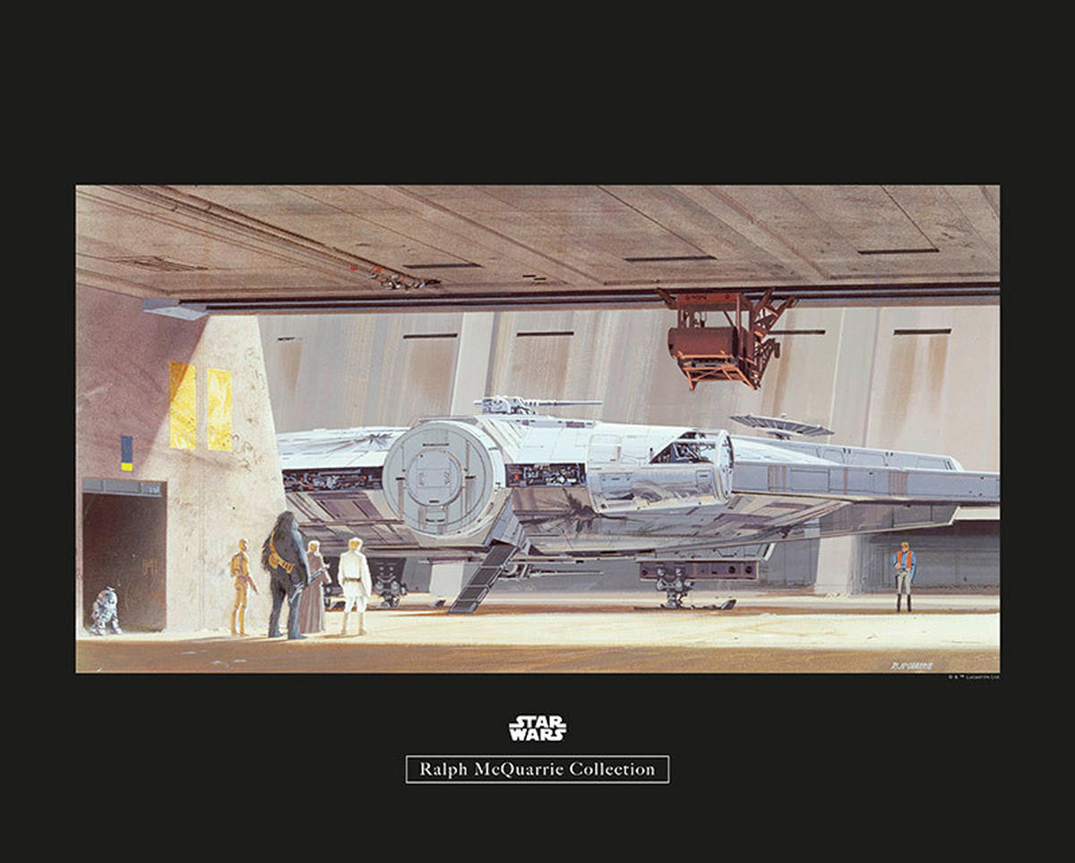 Komar Poster Star Wars Classic RMQ Mos Eisley Ha Star Wars B/L: ca. 50x40 cm Star Wars Classic RMQ Mos Eisley Ha - (50,00/40,00cm) - Komar