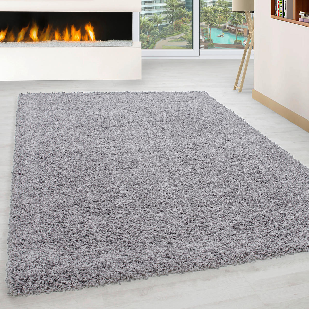 Ayyildiz Teppich LIFE hellgrau B/L: ca. 80x150 cm LIFE - hellgrau (80,00/150,00cm) - Ayyildiz
