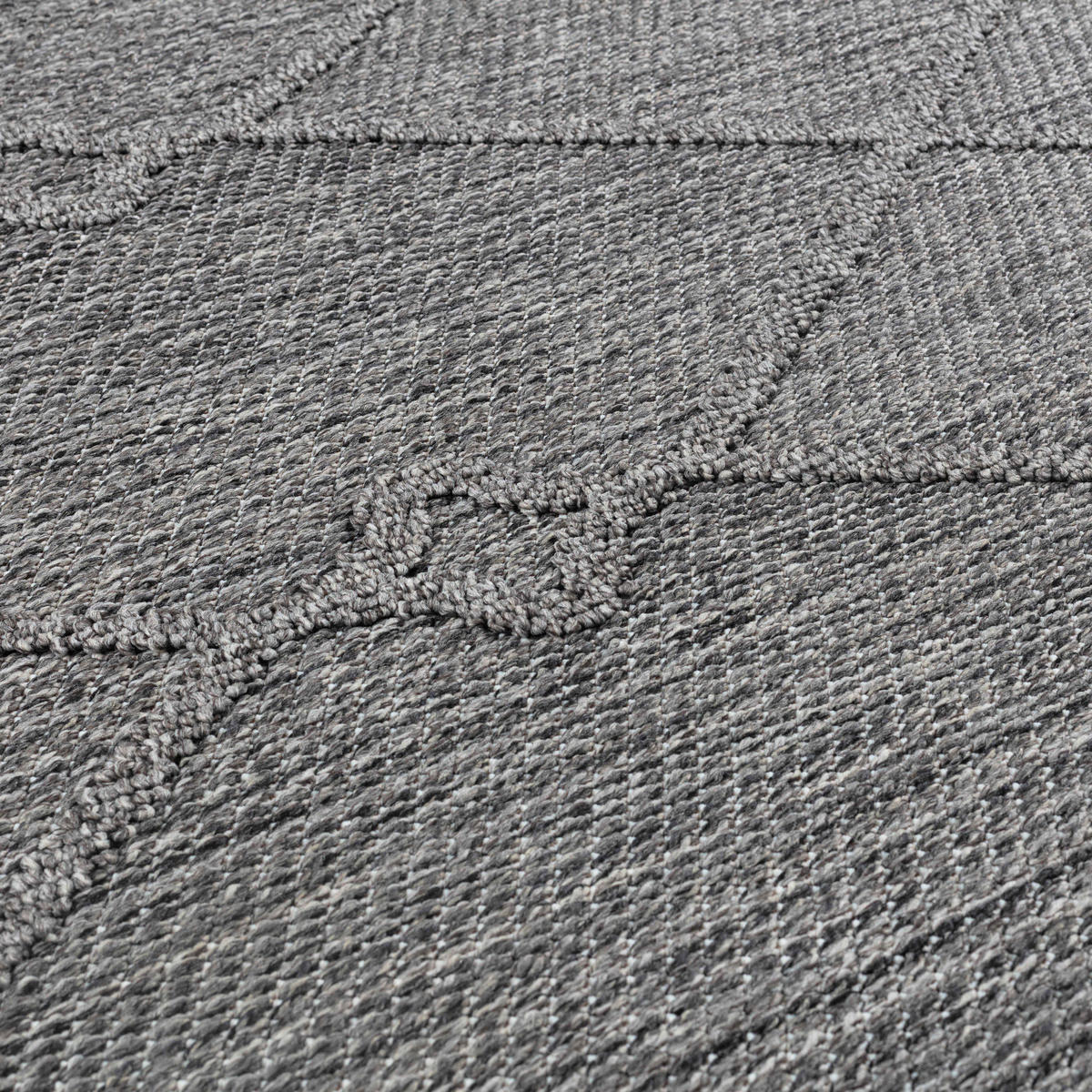 Ayyildiz Teppich PATARA grau B/L: ca. 80x250 cm PATARA - grau (80,00/250,00cm) - Ayyildiz