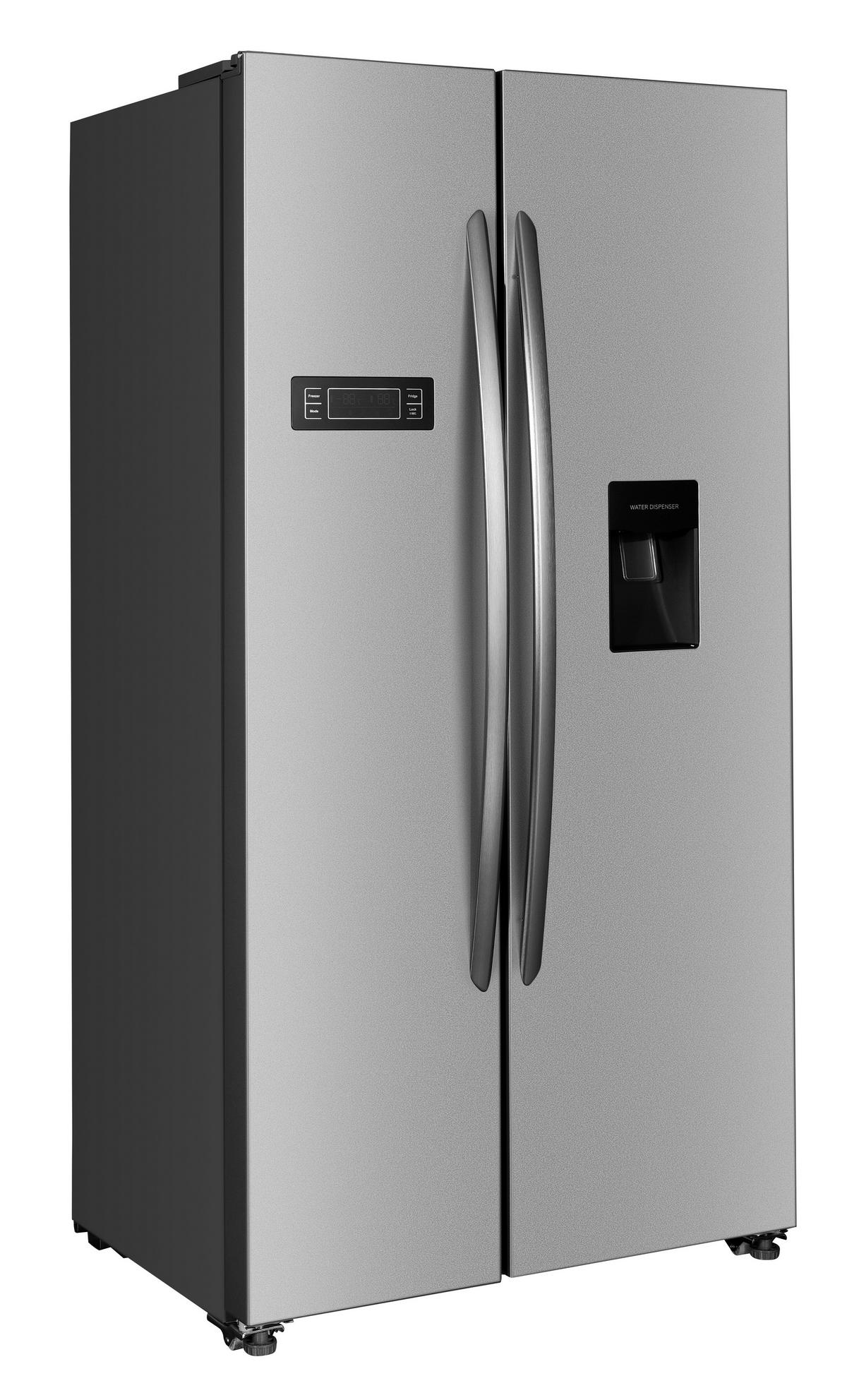 PKM Side-by-Side SBSKS6.15E Inox B/H/T: ca. 90x177x66 cm Side-by-Side SBSKS6.15E - Inox (90,00/177,00/66,00cm) - PKM