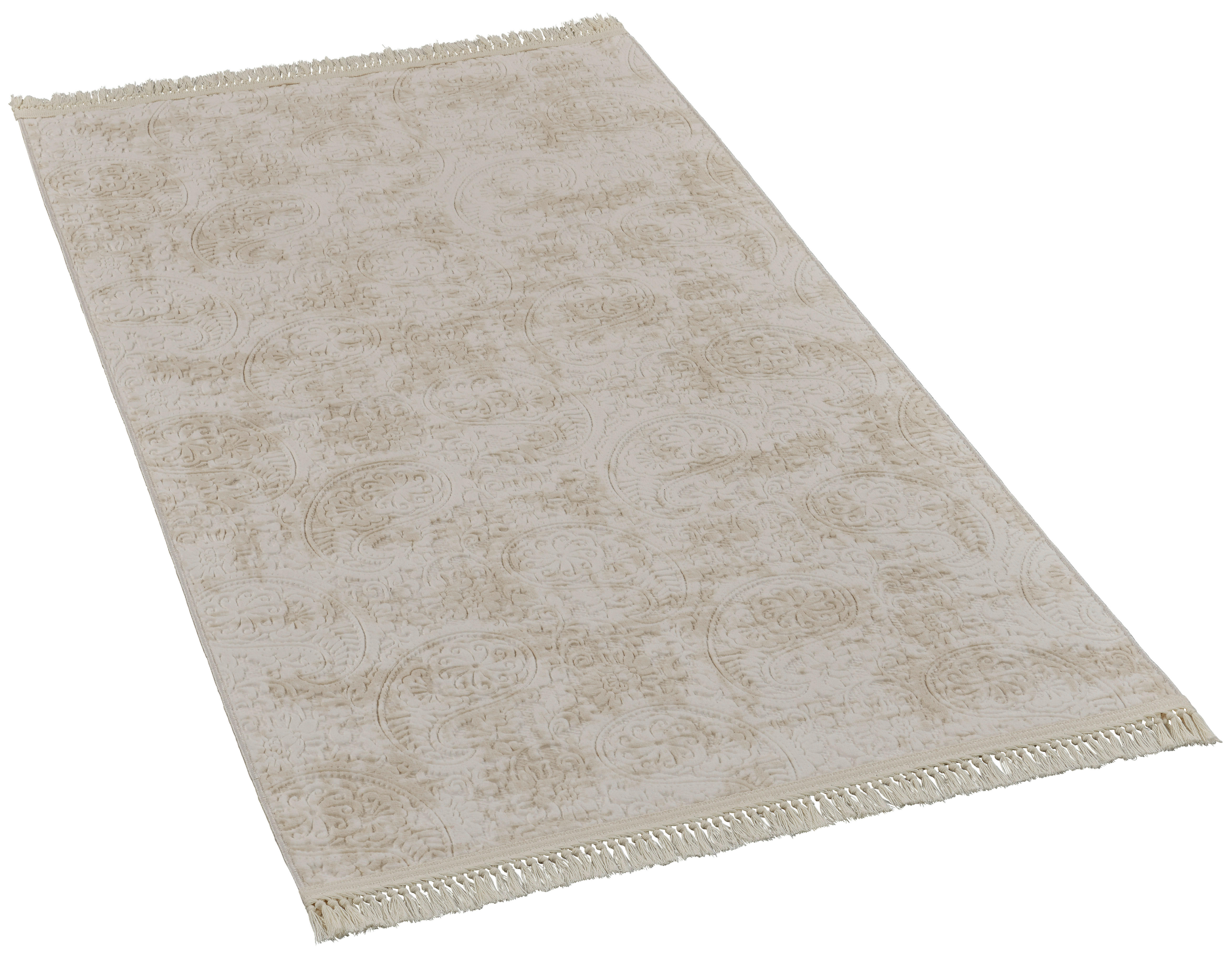 Webteppich Nevra creme B/L: ca. 120x180 cm günstig online kaufen