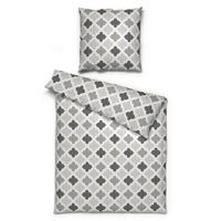 Baumwoll Bettwäsche Renforce Bettwäsche_Renforce Classic - silber (135,00/200,00cm) - Dobnig