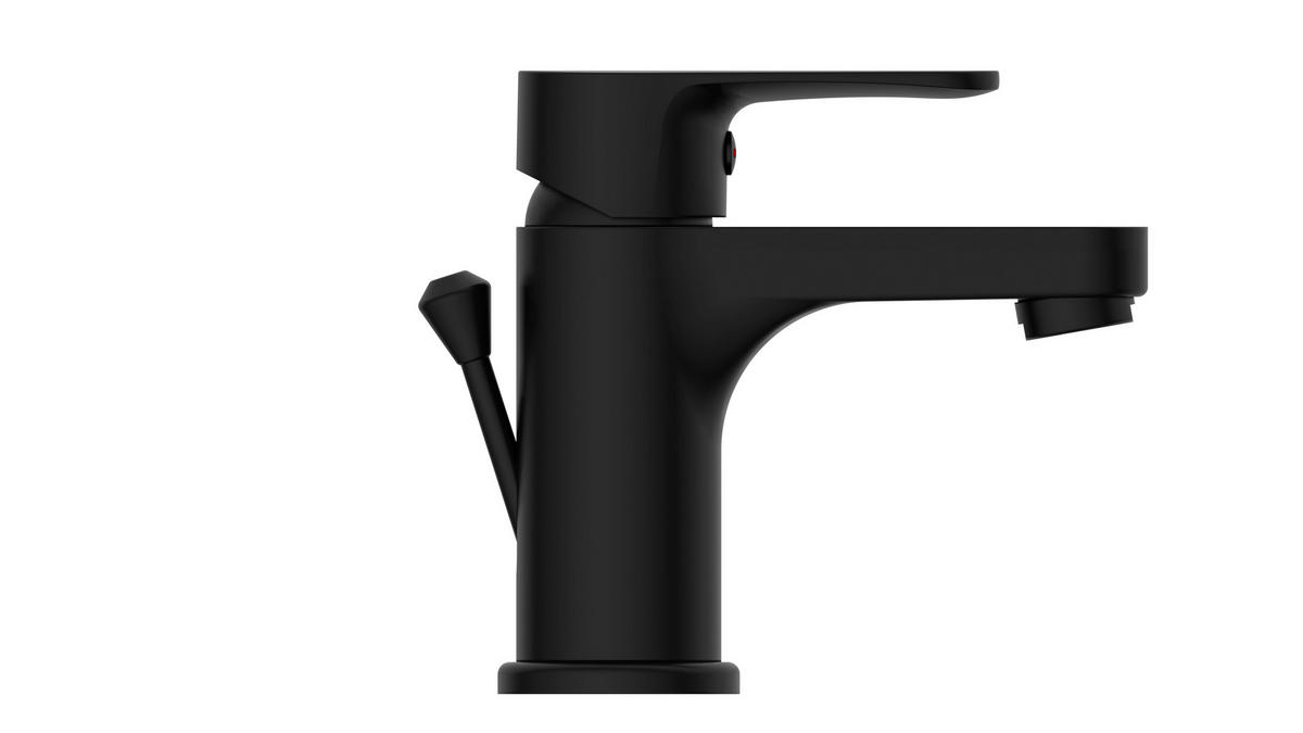 Armaturen mattschwarz Waschtischarmatur_Claudio schwarz - mattschwarz (20,60/10,00/15,30cm) - Eisl