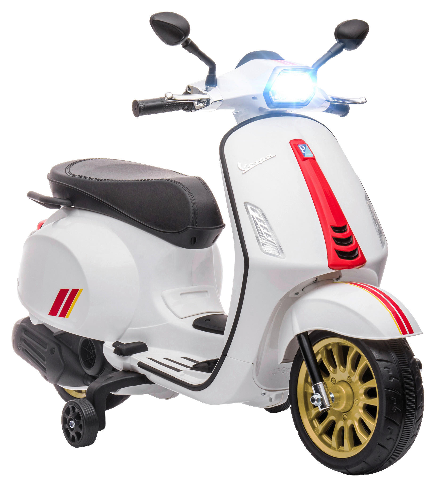 AIYAPLAY Kinder-Elektromotorrad weiß B/H/L: ca. 47x73x107 cm Kinder-Elektromotorrad - weiß (107,00/47,00/73,00cm) - AIYAPLAY