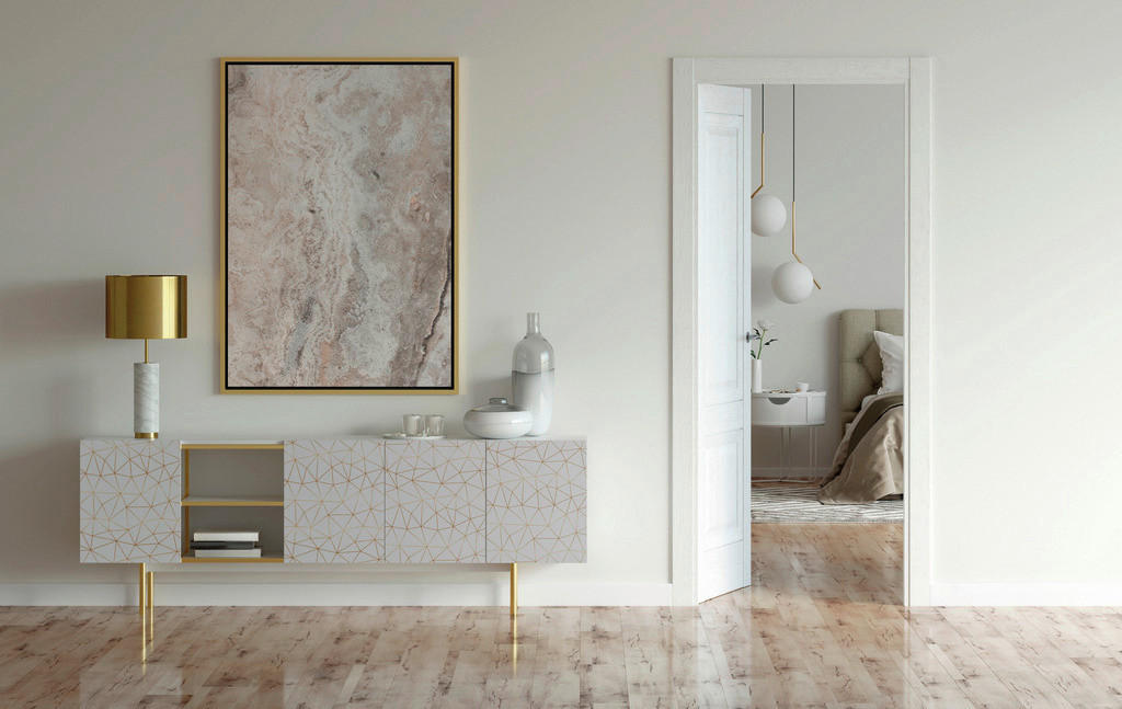 Thumbnail - d-c-fix Klebefolie Tico Betonoptik Tico grau gold B/L: ca. 67,5x200 cm