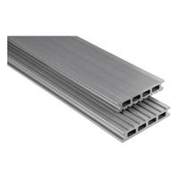 Kovalex WPC-Terrassendielen Komplettset grau B/L: ca. 210x300 cm Kovalex_WPC-Terrassenpaket 210x300 - grau (210,00/300,00cm) - Kovalex