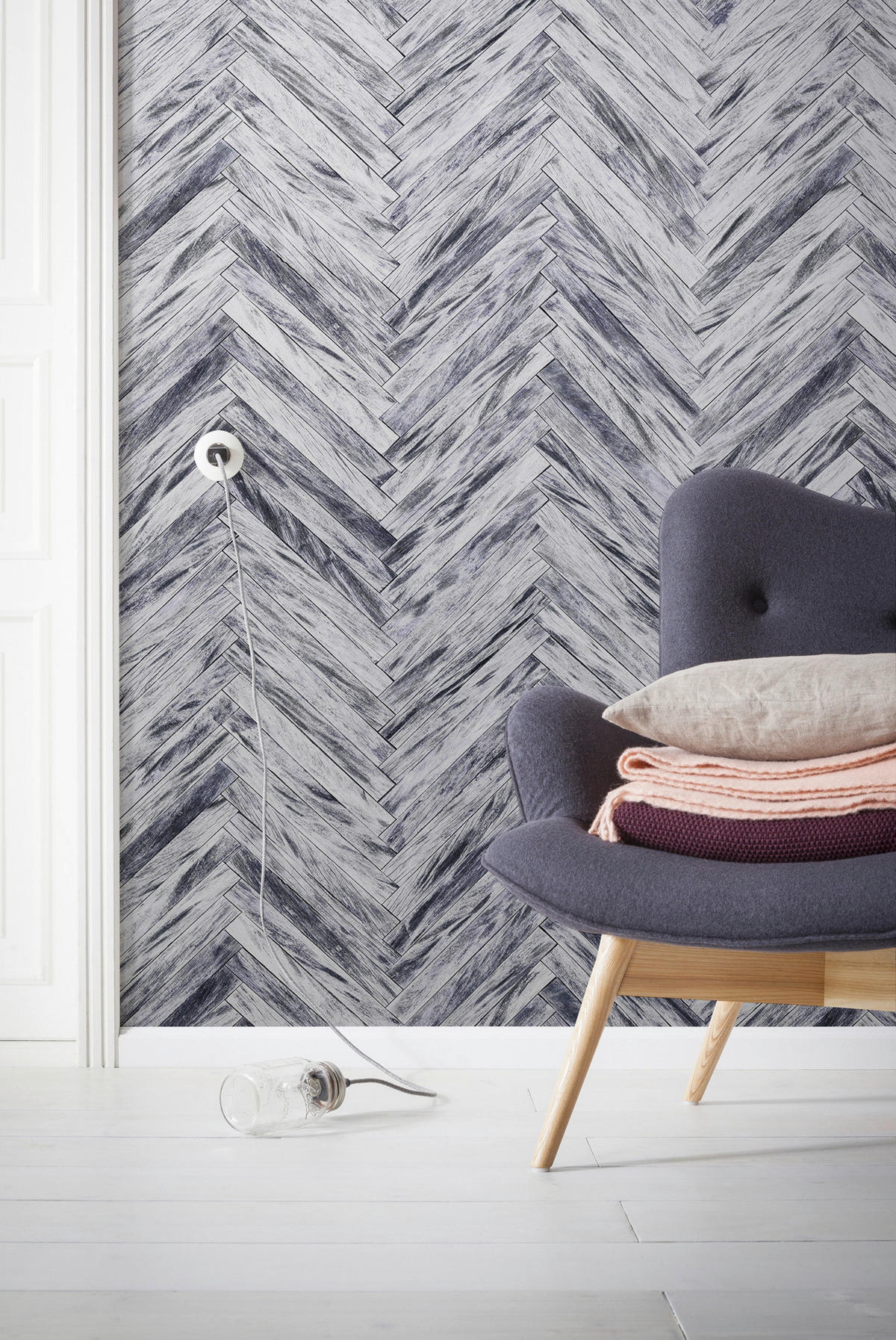 Komar Fototapete Herringbone Pure B/L: ca. 400x250 cm Herringbone Pure - (400,00/250,00cm) - Komar