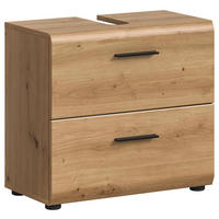 Waschbeckenunterschrank Ice Artisan Oak Nachbildung B/H/T: ca. 60x54x60 cm Ice - (60,00/54,00/60,00cm) - xonox.home