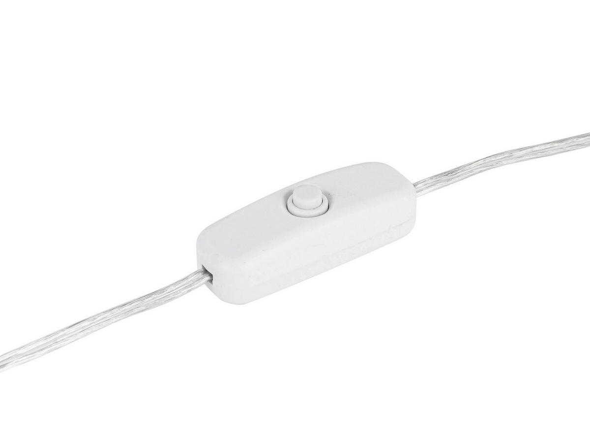 Nolo LED-Dekoleuchte transparent B/H/L: ca. 20,5x20,5x32 cm LED-Dekoleuchte_Eiffelturm - transparent (32,00/20,50/20,50cm) - Nolo