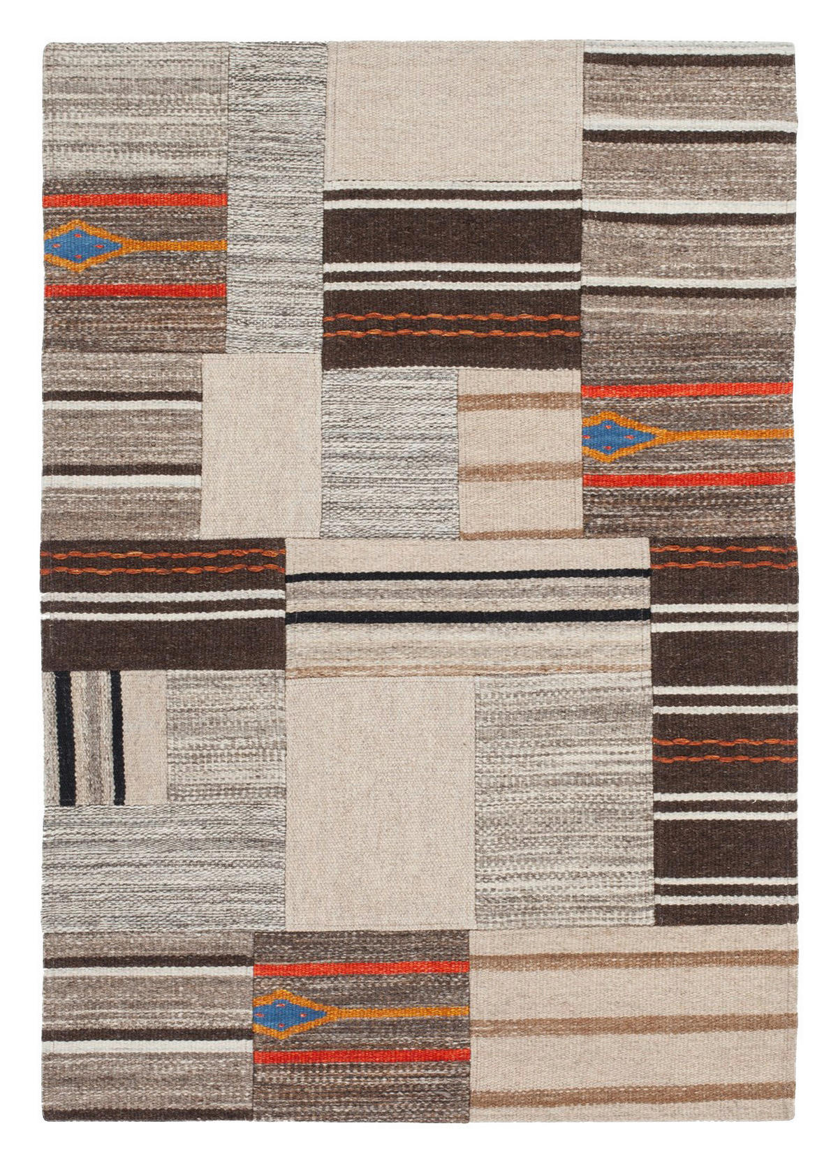 Kayoom Kurzflorteppich Radical 220 creme B/L: ca. 80x150 cm Radical 220 - creme (80,00/150,00cm) - Kayoom