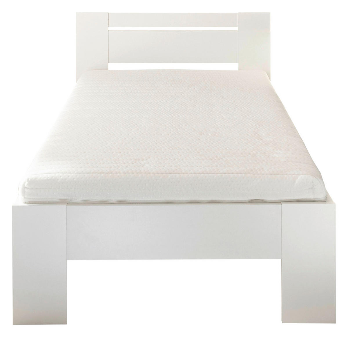 Futonbett Cannes weiß Liegefläche B/L: ca. 90x200 cm Cannes - weiß (95,00/71,00/204,00cm)