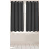 Ösenvorhang Verona anthrazit B/L: ca. 140x175 cm Verona - anthrazit (140,00/175,00cm)