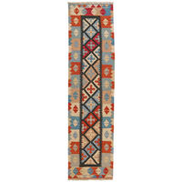 PersaTepp Teppich Kelim Gashgai multicolor B/L: ca. 63x245 cm Kelim Gashgai - multicolor (63,00/245,00cm) - PersaTepp