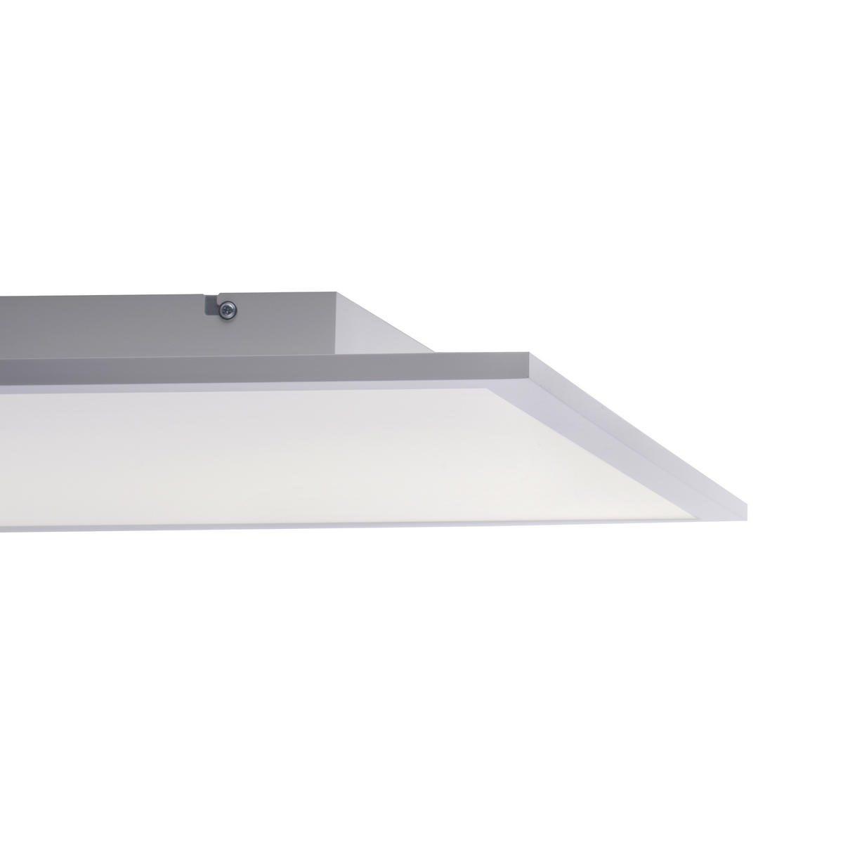 Just Light LED-Deckenpanel FLAT 14532-16 weiß Kunststoff Metall B/H/T: ca. 62x5,6x62 cm 1 Brennstellen FLAT - weiß (62,00/5,60/62,00cm) - Just Light