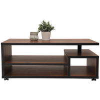 Couchtisch Eike Old Wood schwarz Nachbildung B/H/T: ca. 110x50x68 cm Eike - schwarz (110,00/50,00/68,00cm)