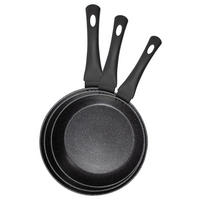 SAN IGNACIO Pfannenset CHERRY schwarz Aluminium 3 tlg. CHERRY - schwarz - SAN IGNACIO