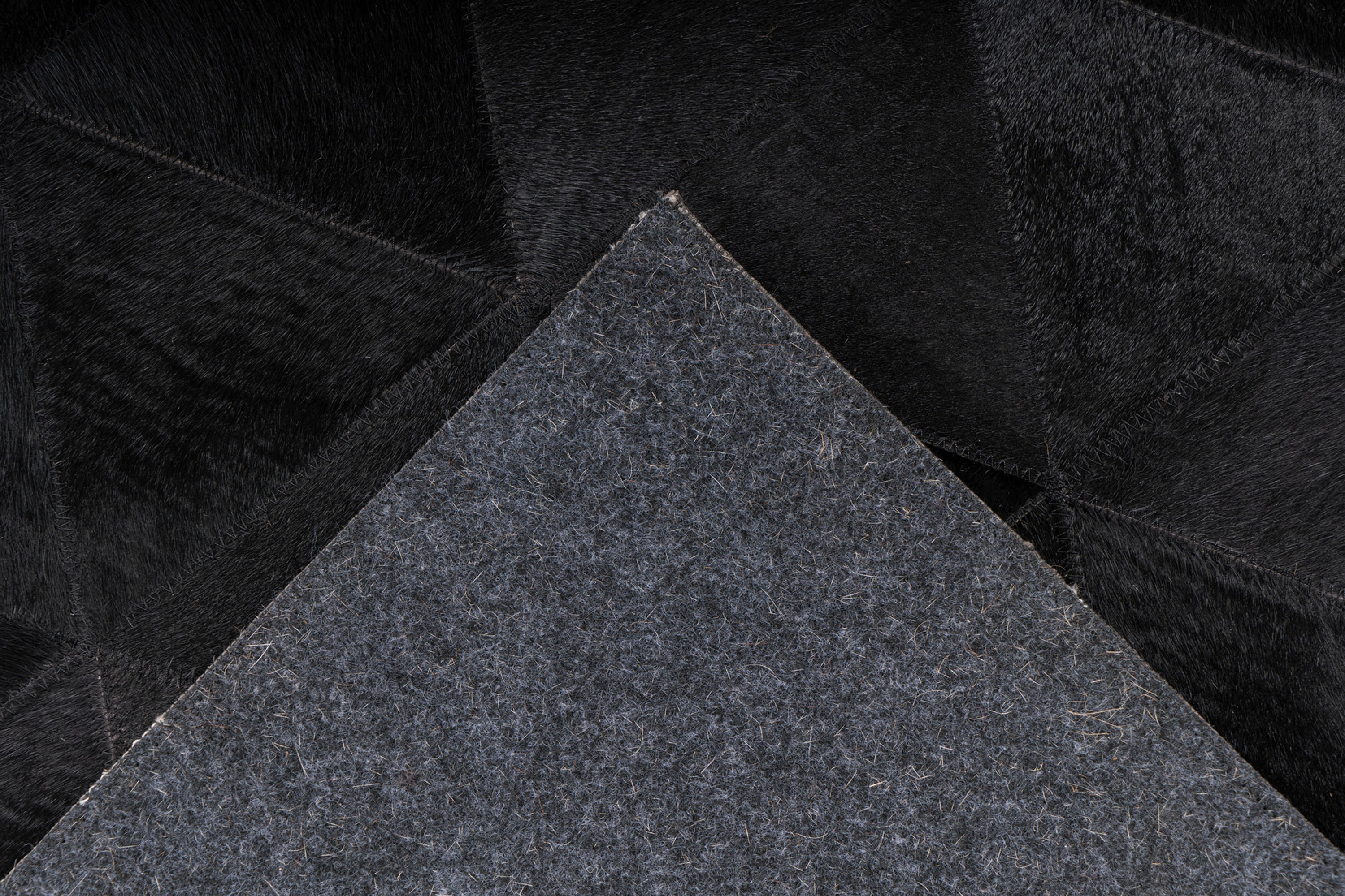 360Living Teppich Lavin schwarz B/L: ca. 80x150 cm Lavin - schwarz (80,00/150,00cm) - 360Living