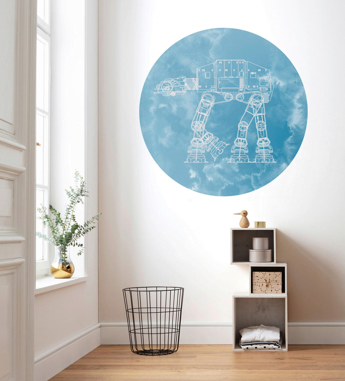 Komar Fototapete Star Wars AT AT D: ca. 125 cm Star Wars AT AT - (125,00cm) - Komar