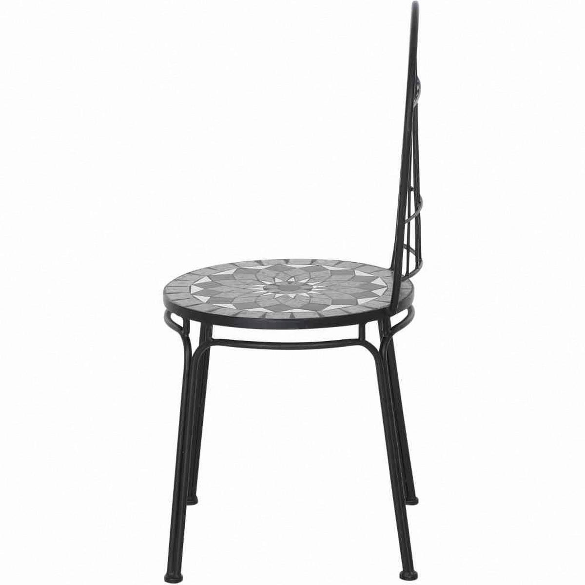 Gardamo Stapelstuhl COMO schwarz Stahl COMO - schwarz - Gardamo