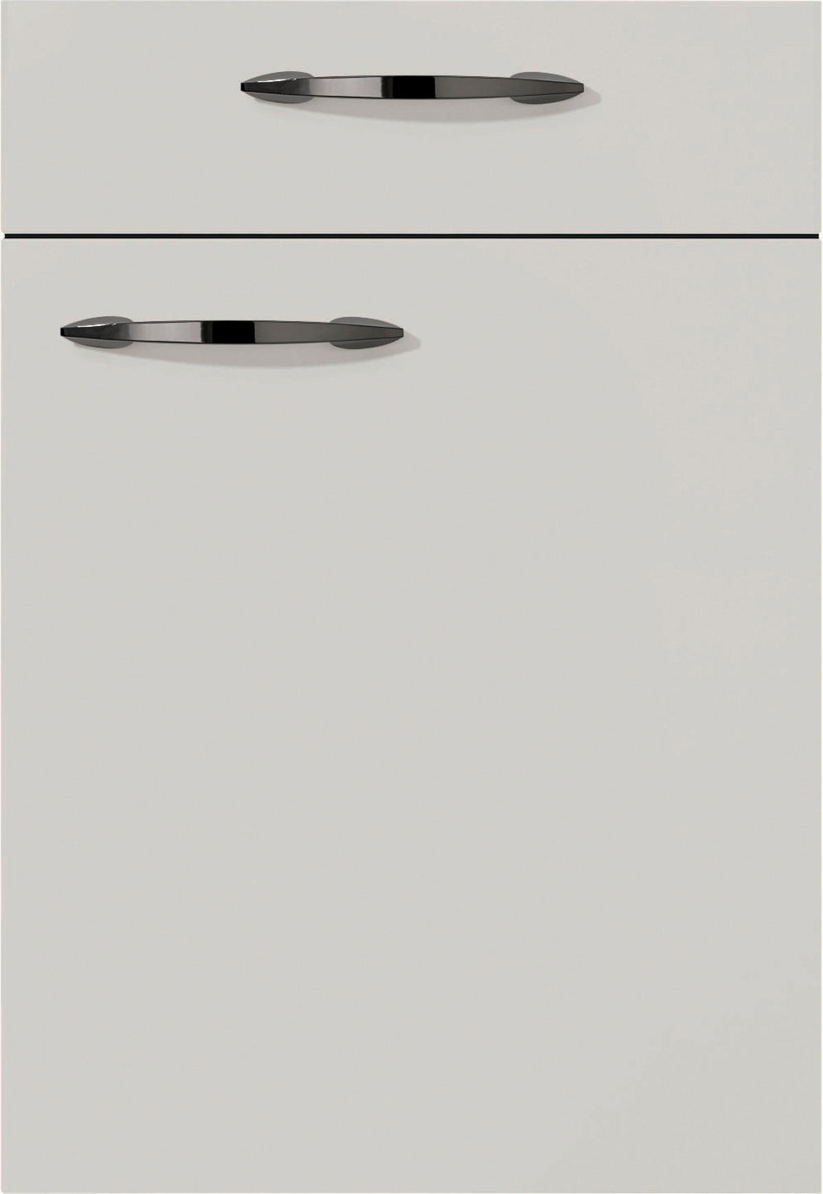 nobilia Winkelküche Flash Magnolie Hochglanz B/T/L: ca. 305x60x275 cm Flash - Eiche/Magnolie (305,00/275,00cm) - nobilia