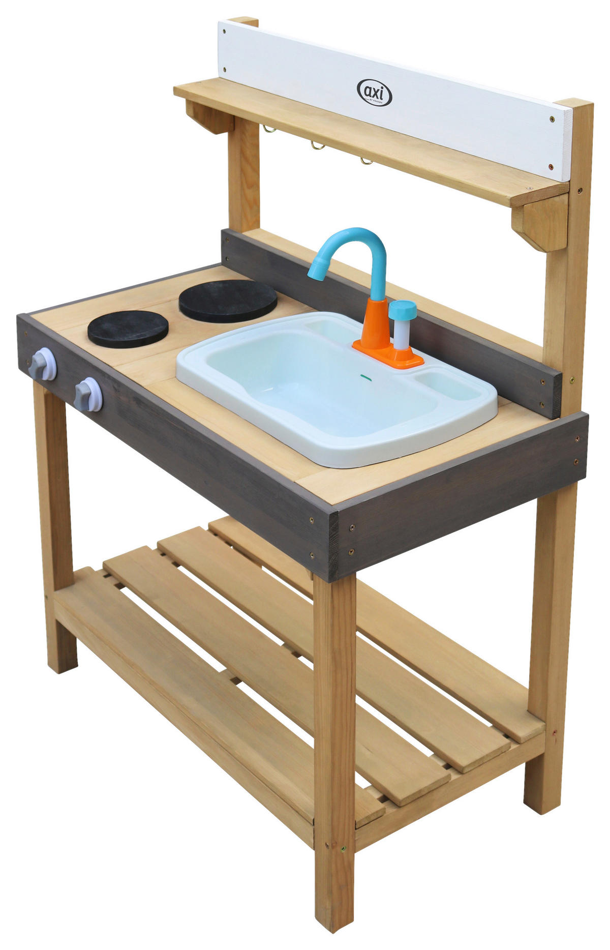AXI Spielküchen Rosa braun B/H/L: ca. 75x100x40 cm Rosa - braun/weiß (40,00/75,00/100,00cm) - AXI