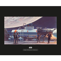 Komar Poster Star Wars Classic RMQ Yavin Hangar Star Wars B/L: ca. 50x40 cm Star Wars Classic RMQ Yavin Hangar - (50,00/40,00cm) - Komar
