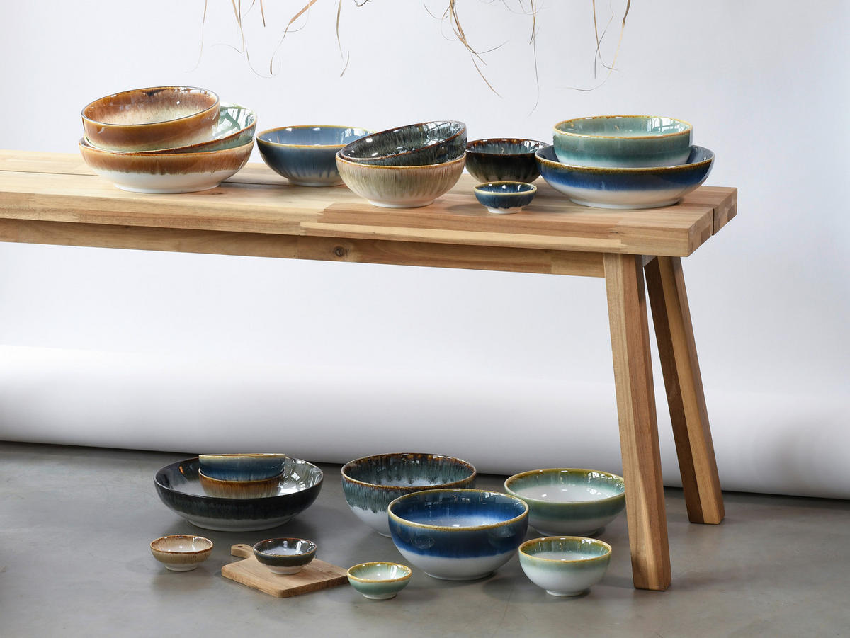 CreaTable Mehrzweckschalen Cascade bunt Steinzeug Cascade - bunt - CreaTable