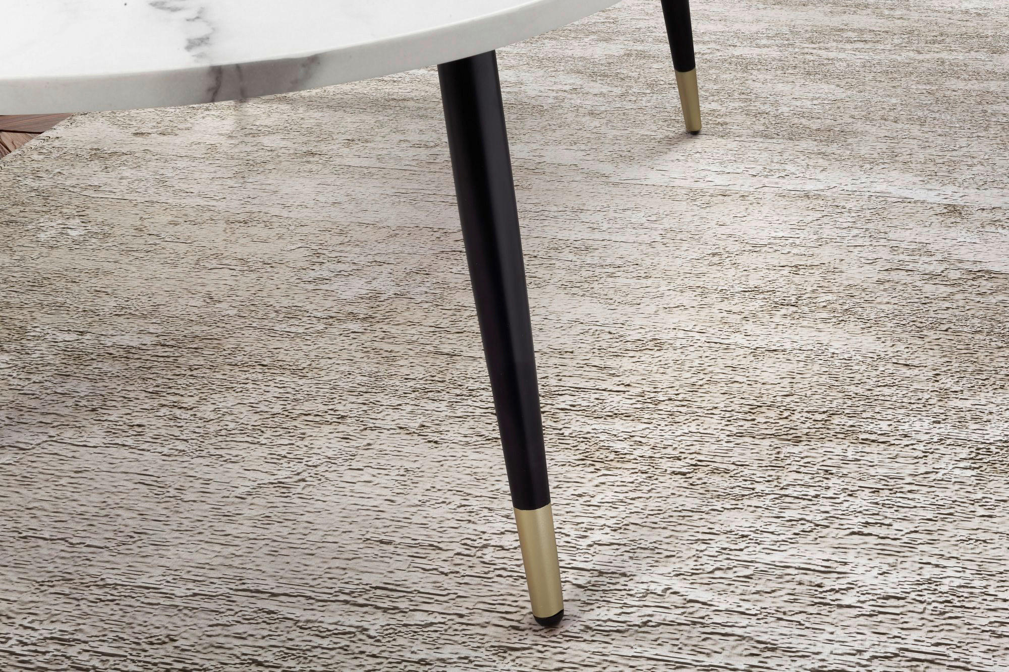 Couchtisch weiß Marmor Optik B/H/T: ca. 120x42x60 cm Couchtisch - weiß (120,00/42,00/60,00cm) - Wohnling