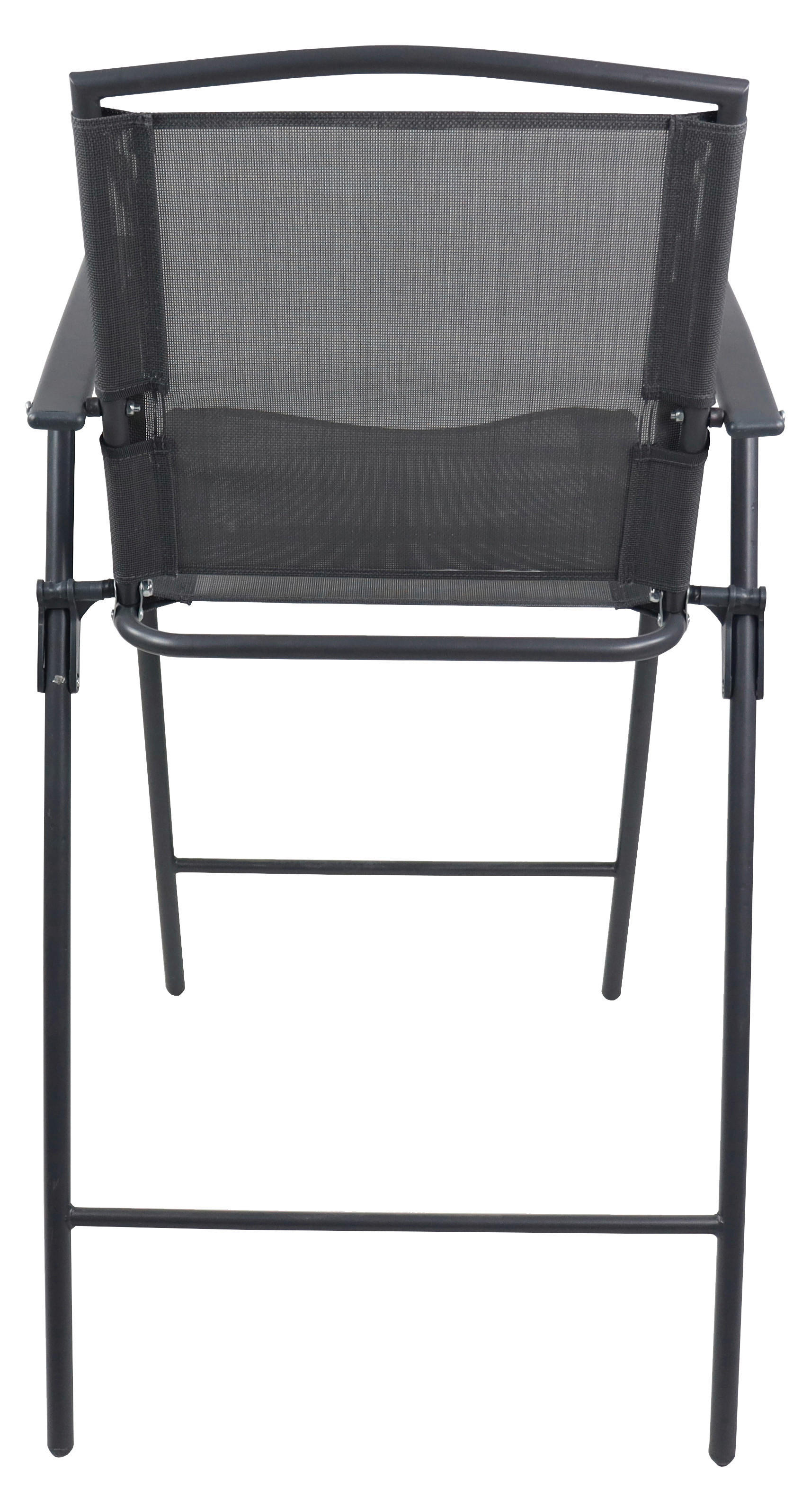 Thumbnail - VCM Gartensitzgruppe Garlos anthrazit Stahl B/H/L: ca. 70x108x70 cm