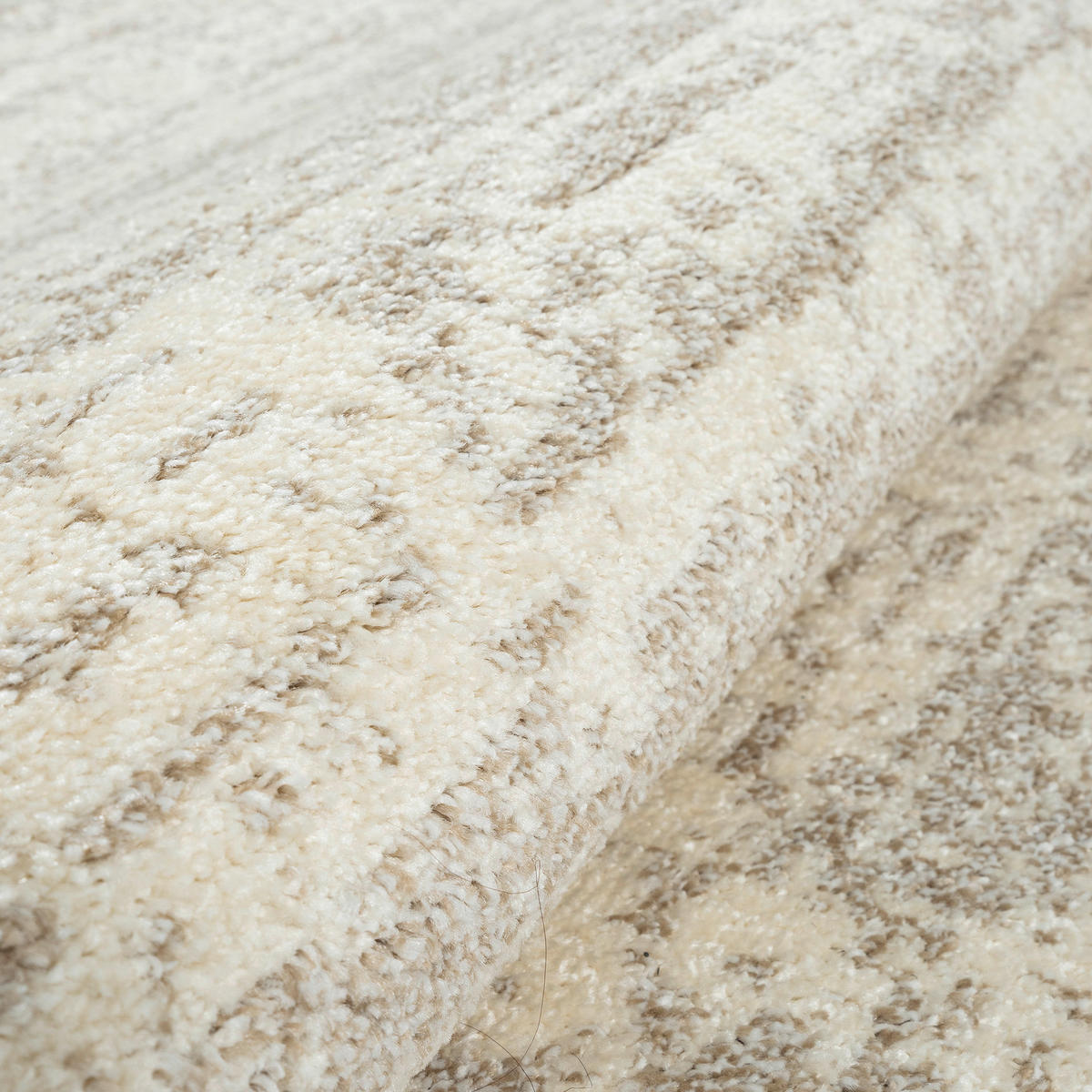 Sanat Kurzflorteppich OSLO creme D: ca. 200 cm OSLO - creme (200,00cm) - Sanat