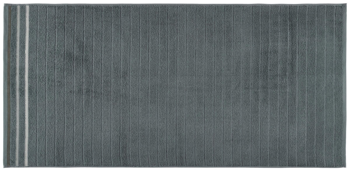 Duschtuch Marta Marta - dunkelgrau (70,00/140,00cm) - oh cosy