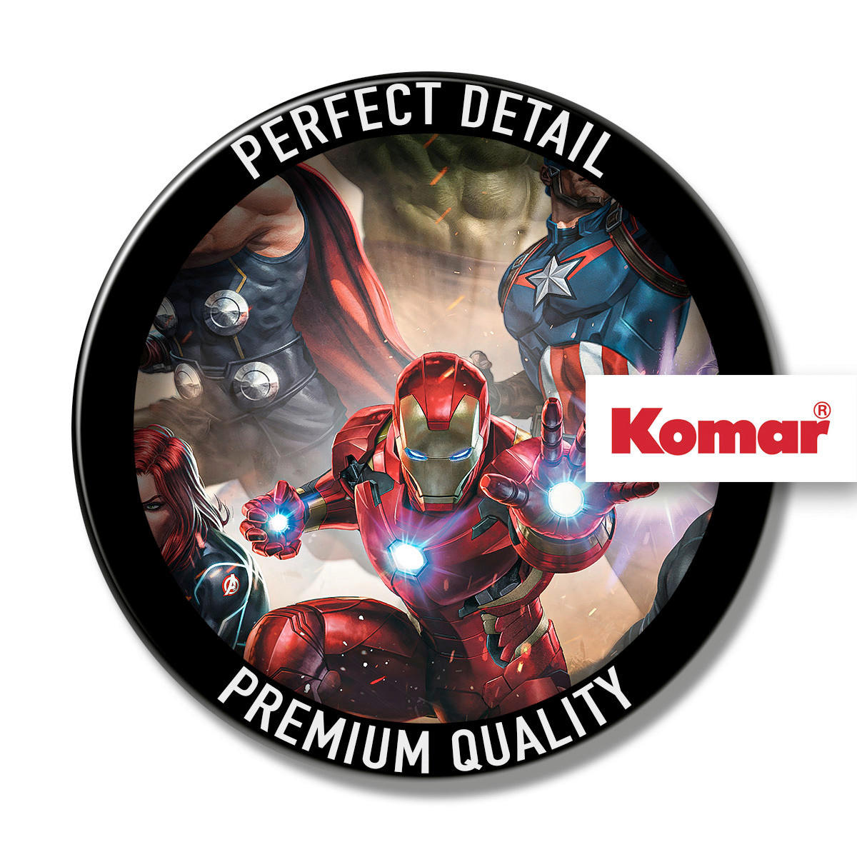 Komar Fototapete Avengers Superpower B/L: ca. 200x250 cm Avengers Superpower - (200,00/250,00cm) - Komar