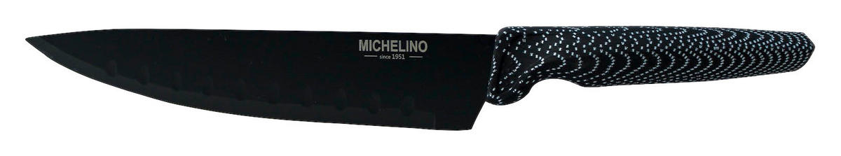 MICHELINO Messerset schwarz Edelstahl 6 tlg. Messerblock_Michelino_6tlg. - schwarz - MICHELINO