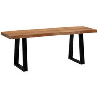 Sitzbank B/H/T: ca. 120x46x40 cm Garderobenbank - (120,00/46,00/40,00cm) - Wohnling