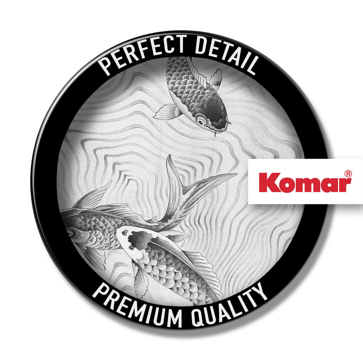 Komar Fototapete Perfect Pond B/L: ca. 200x250 cm Perfect Pond - (200,00/250,00cm) - Komar