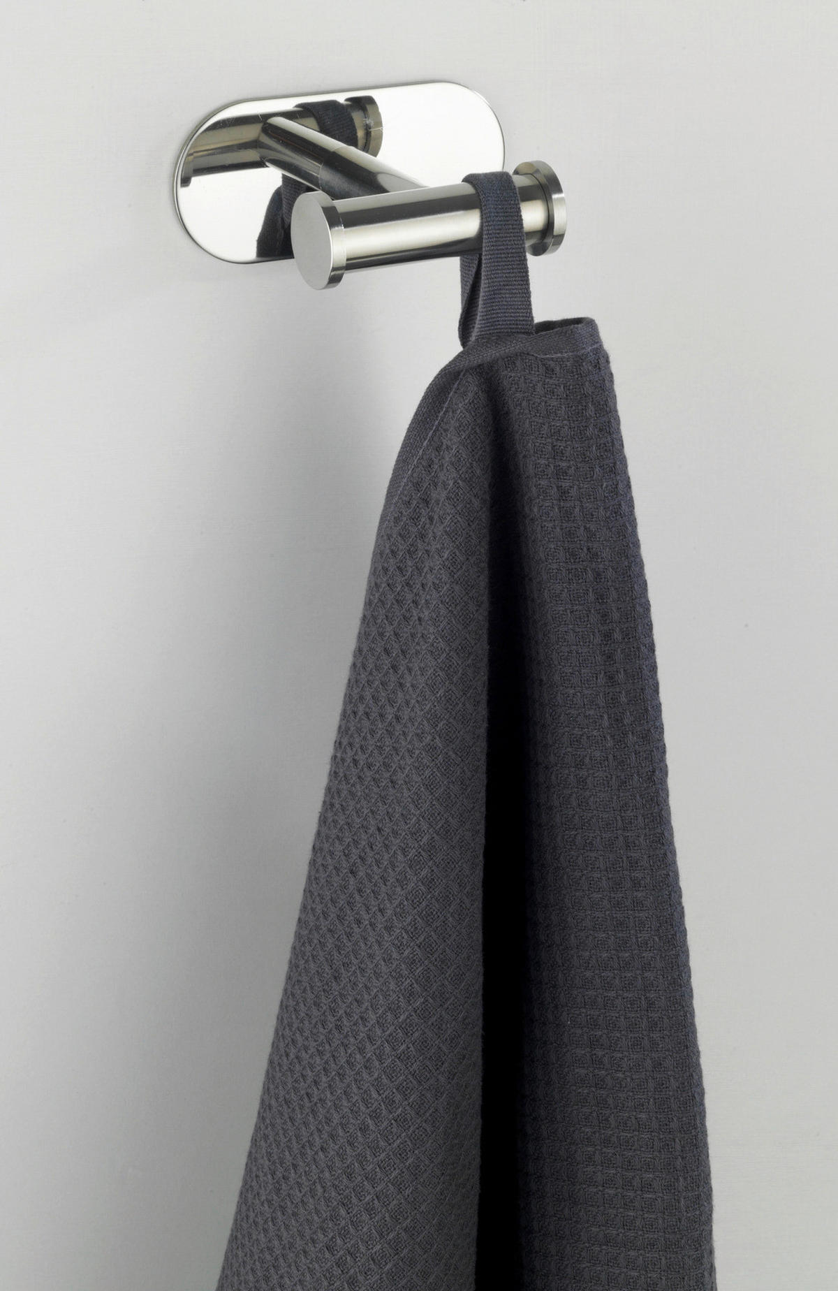 Handtuchhaken silber Metall B/H/T: ca. 10x4,5x6,5 cm Handtuchhaken_Duo_Orea_Shine - silber (10,00/4,50/6,50cm) - Turbo-Loc