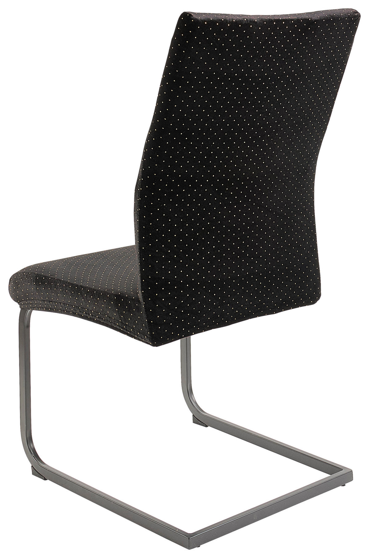 Stuhlhusse Stuhlhusse_Samt_Sparkle schwarz - gold/schwarz (40,00/45,00/60,00cm)