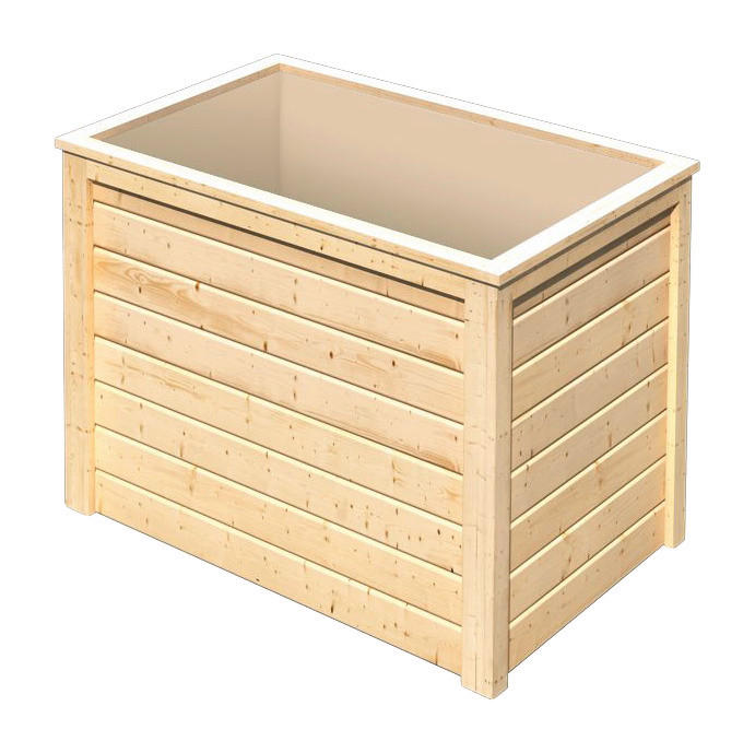 Karibu Hochbeet natur Fichte B/H/T: ca. 98x64x65 cm Hochbeet_0 - natur (98,00/64,00/65,00cm) - Karibu