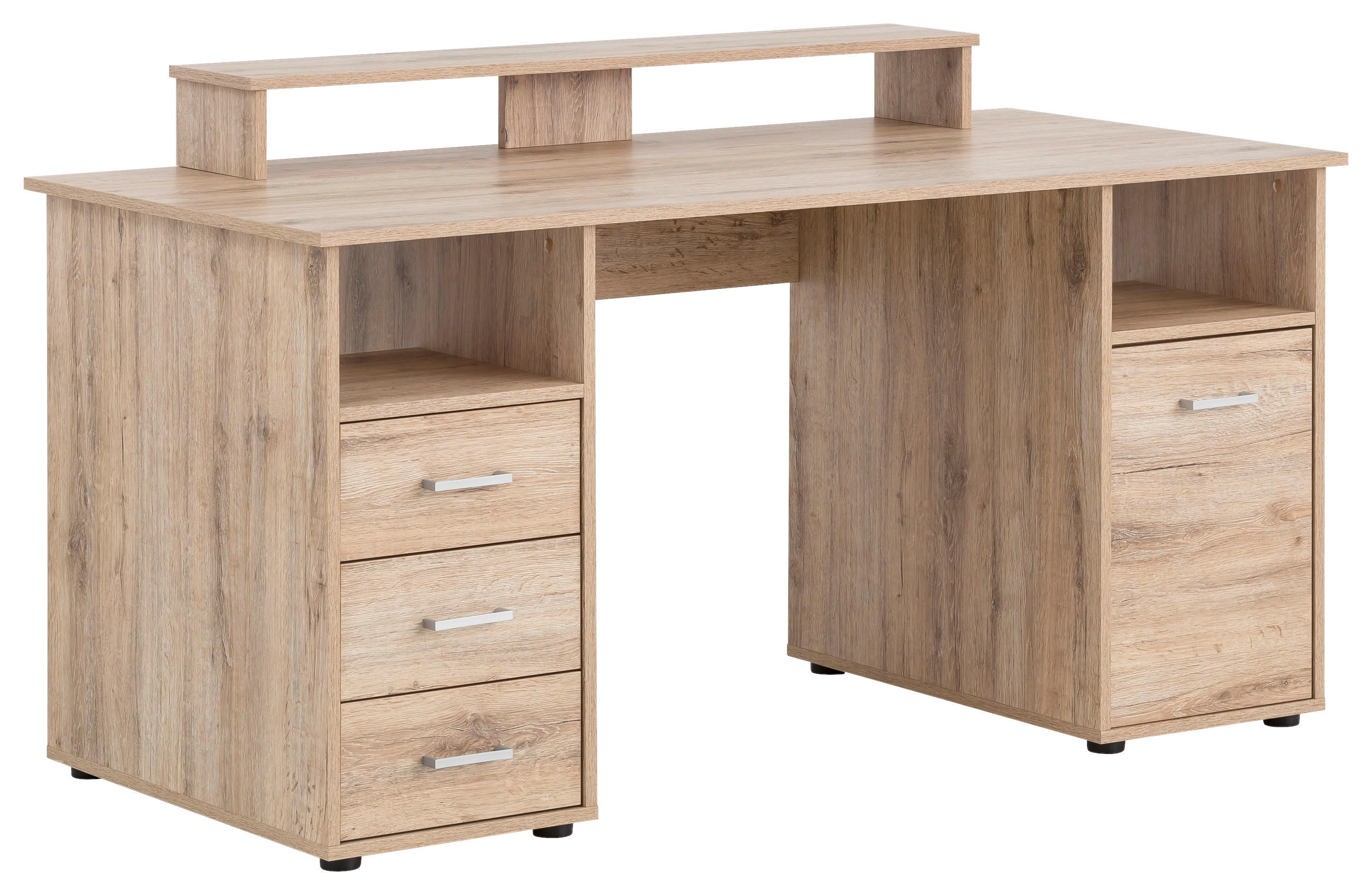 Schreibtisch Niels Wildeiche Nachbildung B/H/T: ca. 150x86,7x70 cm Niels - (150,00/86,70/70,00cm) - Möbelpartner