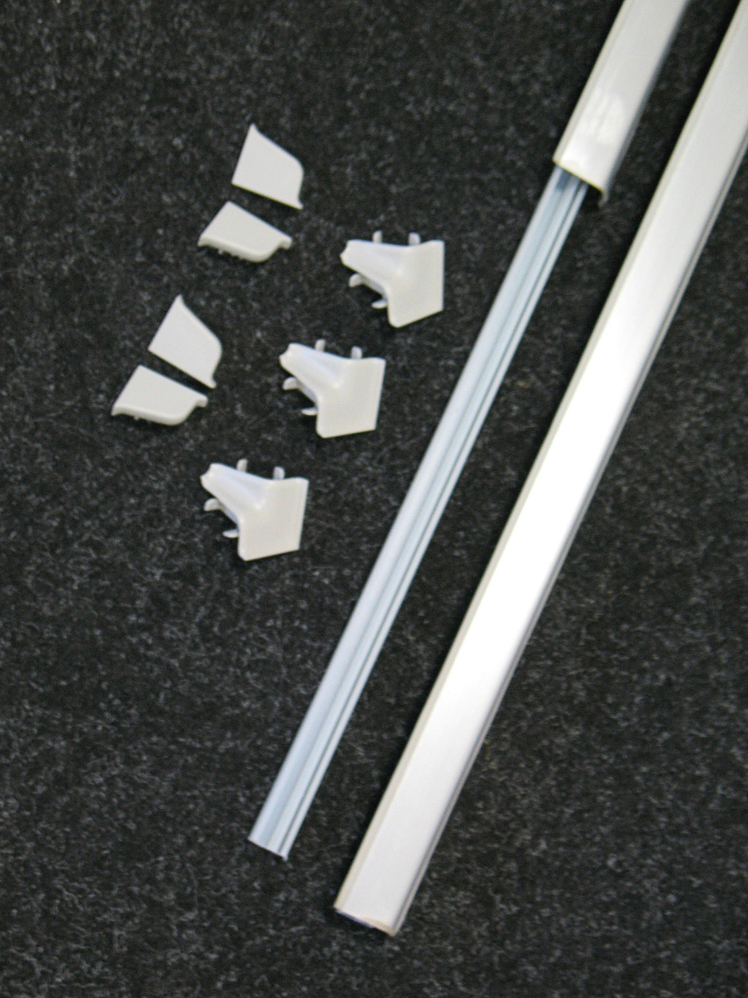 Westermann Wandabschlussprofil- Set Alu Alu Kunststoff B: ca. 5 cm Alu - Alu (5,00cm)