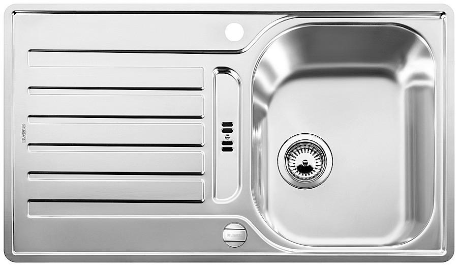 BLANCO Einbauspüle Lantos 45 S-IF Edelstahl B/H/T: ca. 86x16x50 cm Lantos 45 S-IF - (86,00/16,00/50,00cm) - BLANCO