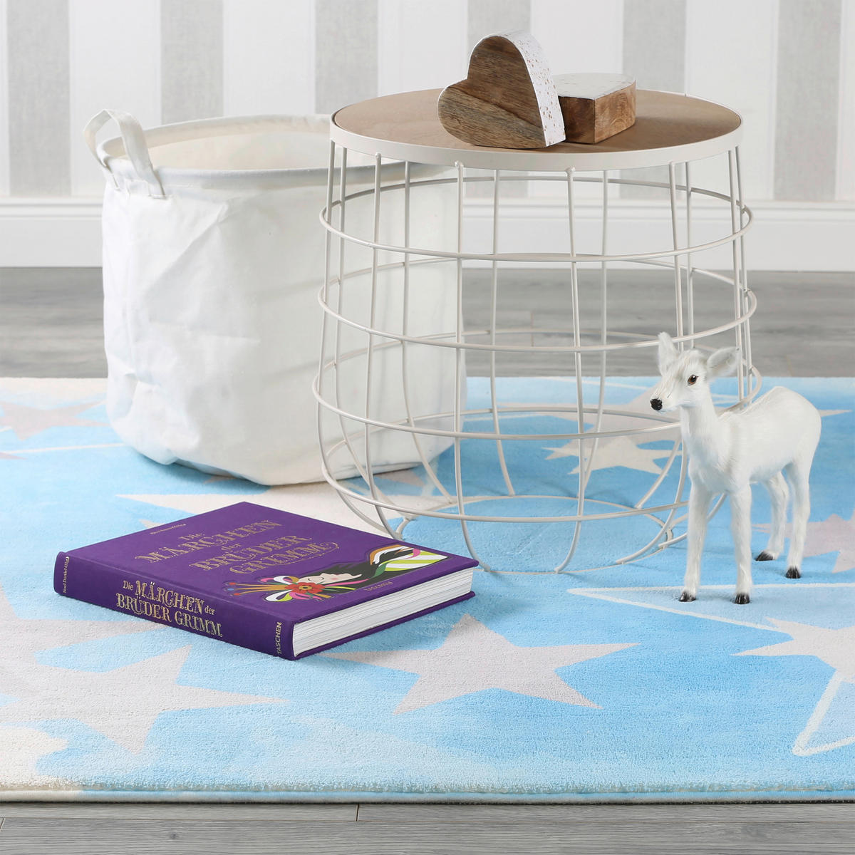 Obsession Teppich My Childhood blau B/L: ca. 160x230 cm My Childhood - blau (160,00/230,00cm) - Obsession