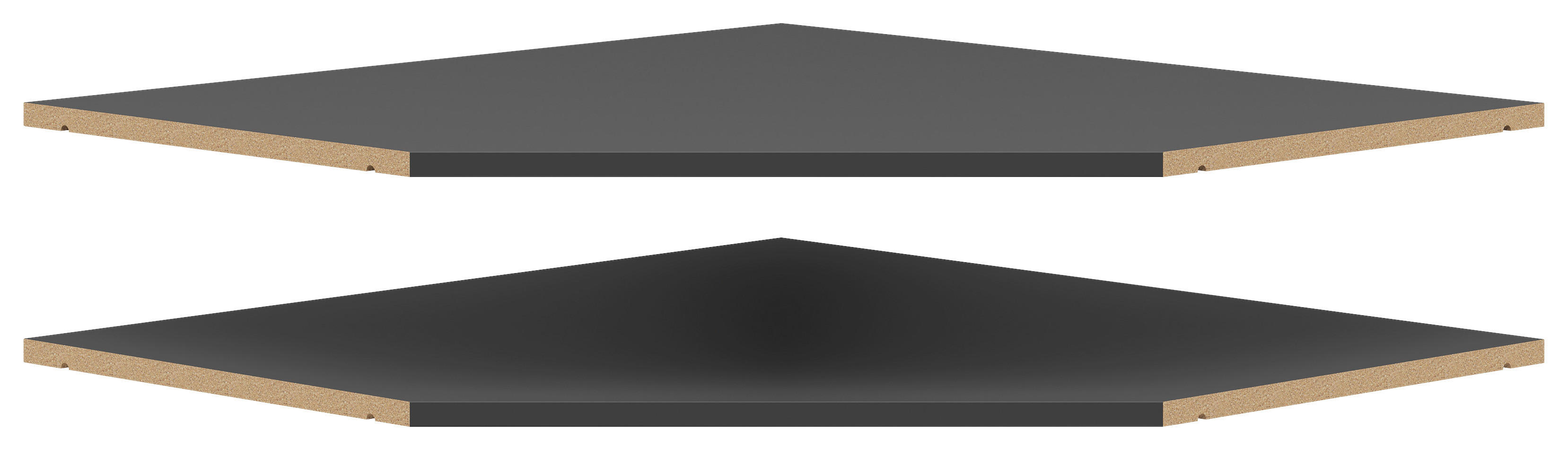 Einlegeböden-Set Multi-Stauraum Typ 48 anthrazit B/H/T: ca. 74x1,5x96 cm Multi-Stauraum Typ 48 - anthrazit (74,00/1,50/96,00cm)