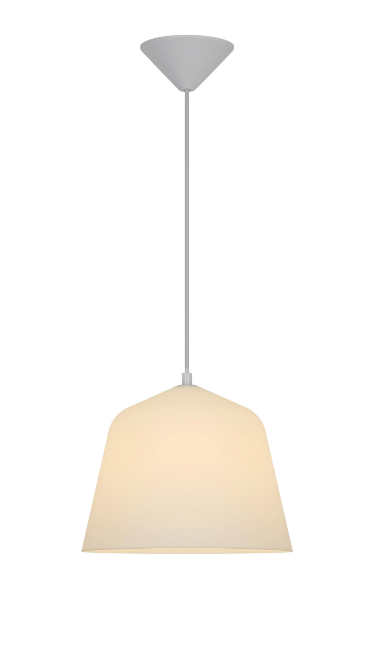 POCOline Pendelleuchte weiß B/H: ca. 25x120 cm E27 1 Brennstellen Pendelleuchte_Sabine - weiß (25,00/120,00cm) - POCOline