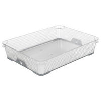 keeeper Stapelkörbchen grau B/H/L: ca. 26,5x7x36 cm Stapelkörbchen_Jonas - grau (36,00/26,50/7,00cm) - keeeper