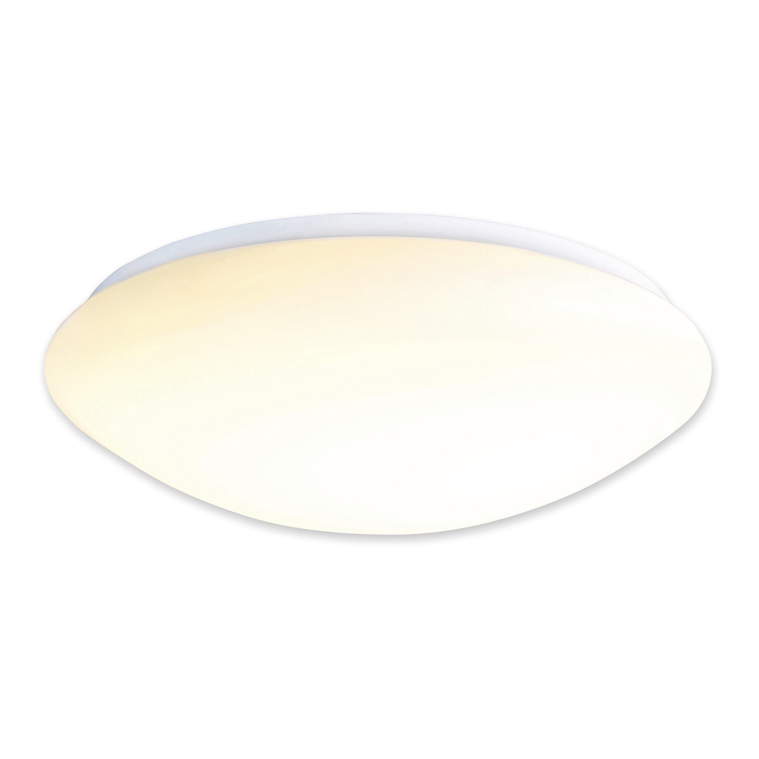 Näve Leuchten LED-Deckenleuchte weiß Kunststoff Metall B/H/T/D: ca. 26x9x26x26 cm DUBLIN - weiß (26,00/9,00/26,00cm) - Näve Leuchten