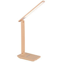 GLOBO LED-Tischleuchte Opal pfirsich Kunststoff B/H/T: ca. 11,5x56,5x42 cm 1 Brennstellen BULLA - pfirsich/Opal (11,50/56,50/42,00cm) - GLOBO